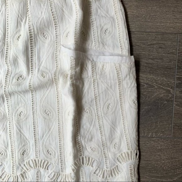 Revolve Tularosa Quinn Mini Dress Off The Shoulder Embroidered Shell Size Small - Picture 6 of 16